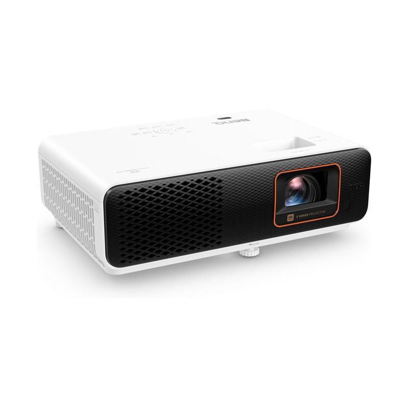 Короткофокусный игровой 4K-проектор BenQ X500i, вид в три четверти